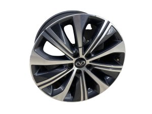 2022-2025 INFINITI QX60 Charcoal (Black) 18x8 10-Spoke Machined Charcoal Alloy Wheel (Used OEM)