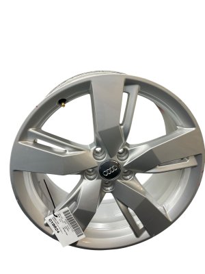 2018-2023 Audi SQ5 Silver 19x8 5-Spoke Slotted Silver Painted Alloy Wheel (Used OEM)