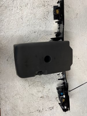 2019-2025 Audi A8 Quattro Front Dashboard Lower Trim Bezel Molding with Headlight Switch (Used OEM)