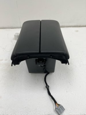 2021-2026 Genesis G80 Black Center Console Storage Armrest Cover Lid (Used OEM)