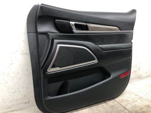 2020-2022 Kia Telluride Black Door Interior Trim Panel - Front, Right (Passenger) (Used OEM)
