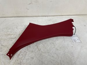 2013-2025 Porsche Boxster Red B Pillar Trim (Used OEM)