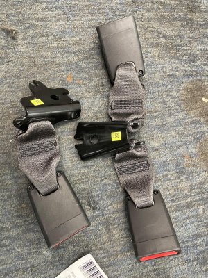 2024-2025 Buick Envista Seat Belt Buckle Receptacle Set - Rear, Right (Passenger) (Used OEM)