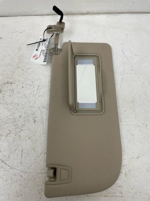 2018-2025 Lincoln Navigator Beige Illuminated Sun Visor with Garage Door Opener - Front, Right (Passenger) (Used OEM)