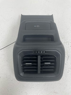 2022-2025 Volkswagen Taos Center Console Rear Trim Panel with Vent (Used OEM)