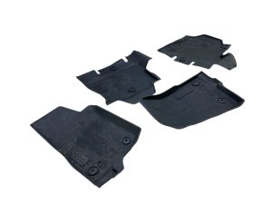 2018-2026 Jeep Wrangler All Weather Rubber Floor Mat Set (Used OEM)