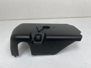 2019-2025 Audi Q7 Black Lower Steering Column Cover Trim with Adjustment Switch (Used OEM)