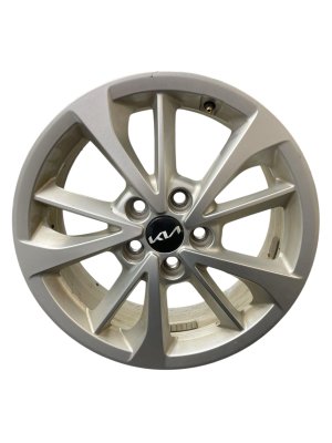 2022-2024 Kia Carnival Silver 17x6.5 5 V-Spoke Alloy Wheel (Used OEM)