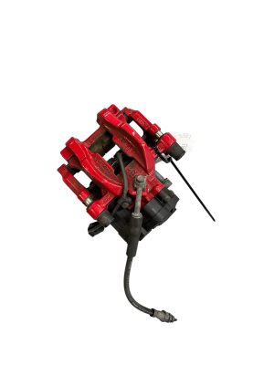 2016-2022 Audi TT Red Disc Brake Caliper - Rear, Left (Driver) (Used OEM)