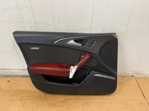 2016-2018 Audi A6 Door Interior Trim Panel - Front, Left (Driver) (Used OEM)