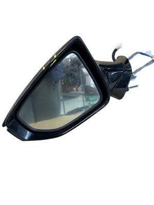 2019-2025 Lexus RC300 Caviar (Black) Door/Side View Mirror - Front, Left (Driver) (Used OEM)