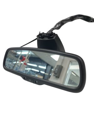 2008-2012 Maserati Quattroporte Black Auto-Dimming Interior Rear View Mirror (Used OEM)