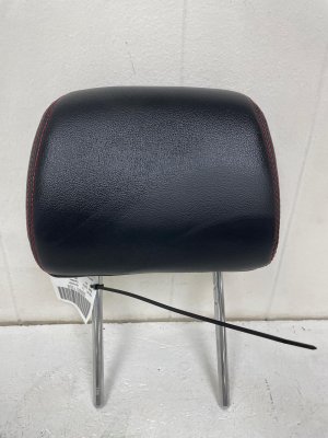 2018-2024 Ford Expedition Black w/ Red Stitching Seat Headrest with Red Stitching - Front, Left (Driver) (Used OEM)