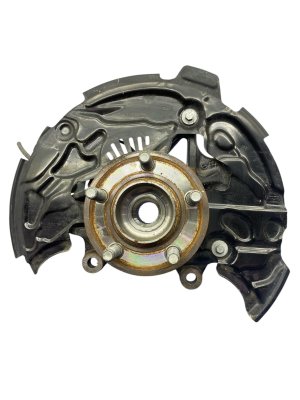 2022-2024 Audi e-tron GT Steering Knuckle and Hub Bearing Assembly - Front, Right (Passenger) (Used OEM)
