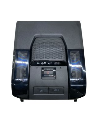2024-2025 Toyota Land Cruiser Black Overhead Roof Console with Dome Light - Front (Used OEM)