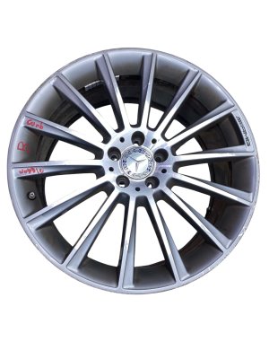 2014-2020 Mercedes-Benz S320 Silver 20x8.5 14-Spoke Silver AMG Front Alloy Wheel (Used OEM)