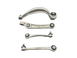 2017-2023 Audi Q7 Upper and Lower Suspension Control Arm Set - Front, Left (Driver) (Used OEM)