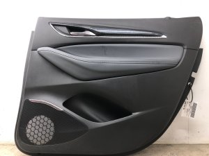 2022-2024 Buick Enclave Black Door Interior Trim Panel - Rear, Right (Passenger) (Used OEM)