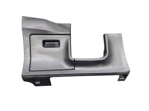 2019-2023 Audi Q4 e-tron Black Lower Knee Bolster Trim Panel with Storage - Front (Used OEM)
