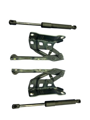 2020-2025 Hyundai Palisade Hood Hinge and Lift Strut Assembly Set - Front, Left (Driver) (Used OEM)