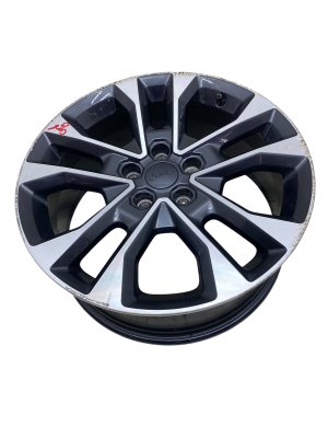 2021-2025 Jeep Grand Cherokee L 20x8.5 5 Double-Spoke Machined Medium Charcoal Alloy Wheel (Used OEM)
