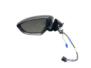 2019-2023 Audi Q4 e-tron Gray Power Folding Door/Side View Mirror with Camera - Front, Left (Driver) (Used OEM)