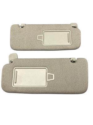 2024-2025 Kia EV9 Gray Sun Visor Set - Front, Right (Passenger) (Used OEM)