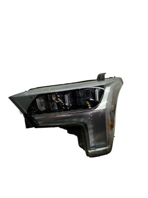 2023-2025 Toyota Sequoia Chrome LED Headlight Assembly with Chrome Trim - Front, Left (Driver) (Used OEM)