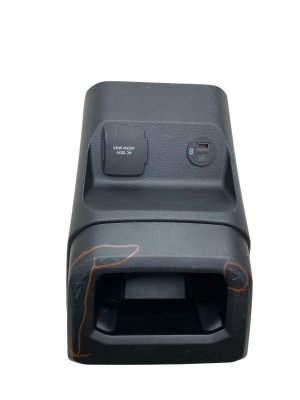 2024-2026 Ford Ranger Ebony (Black) Center Console End Cap Trim Panel - Rear (Used OEM)