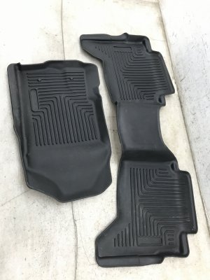 2019-2023 Ford Ranger Husky Front and Rear Floor Mat Set (Used OEM)