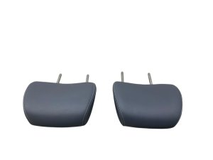 2022-2024 Buick Enclave Black Leather Indented Headrest Set - Front, Left (Driver) (Used OEM)