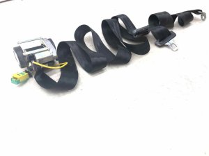 2006-2011 Bentley Continental Black Seat Belt Assembly - Rear, Left (Driver) (Used OEM)