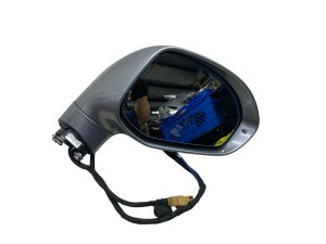 2012-2018 Bentley Continental Silver Power Heated Door/Side View Mirror - Right (Passenger) (Used OEM)