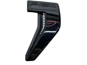 2021-2025 Ford F-150 Black Lariat Fender Emblem - Front (Used OEM)