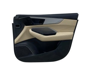 2022-2025 Acura MDX Beige Door Interior Trim Panel with Premium Leather and Technology Package - Front, Right (Passenger) (Used OEM)