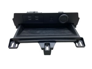 2022-2025 Mitsubishi Outlander Center Console Wireless Phone Charger and Dual USB Type-C Port Hub (Used OEM)
