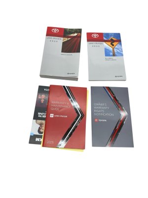 2025-2026 Toyota Land Cruiser Owners Manual Booklet (Used OEM)