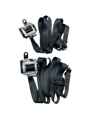 2021-2025 Ford Mustang Mach-E Seat Belt Assembly Set - Rear, Right (Passenger) (Used OEM)