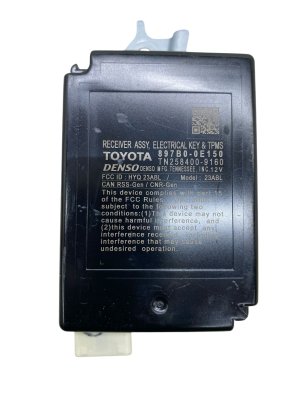 2020-2022 Lexus RX450h Keyless Entry and TPMS Receiver Control Module (Used OEM)