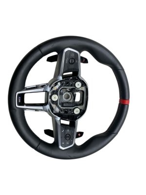 2022-2025 BMW M2 Black Heated M-Sport Leather Steering Wheel with Paddle Shifters (Used OEM)
