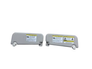 2019-2023 Jaguar I-Pace Tan Sun Visor Set - Front, Right (Passenger) (Used OEM)
