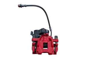 2021-2025 Ford Mustang Mach-E Red Disc Brake Caliper with Electric Parking Brake Actuator - Rear, Left (Driver) (Used OEM)