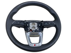 2021-2023 Audi A5 Black Active Lane Assist Steering Wheel (Used OEM)