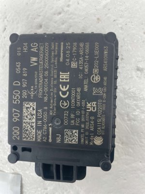 2021-2023 Volkswagen Atlas ADAS Front View Video Camera (Used OEM)
