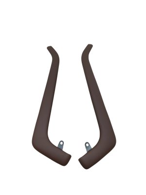 2020-2025 Lincoln Aviator Brown Center Console Trim Panel Set - Front (Used OEM)
