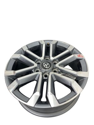 2025-2026 Toyota 4Runner 20x8 6 Double-Spoke Machined Alloy Wheel (Used OEM)
