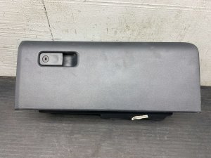 2022-2025 Ford F-150 Lightning Black Lower Glove Box Storage Compartment Assembly - Front (Used OEM)