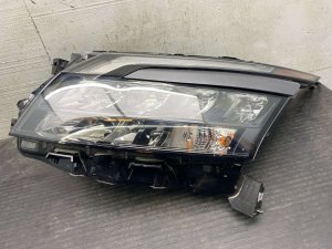 2023-2025 Nissan Pathfinder Black LED Headlight Assembly with Black Bezel - Front, Left (Driver) (Used OEM)