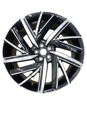2025-2026 Lincoln Aviator Chrome 22x9.5 5 V-Spoke Machined Chrome Alloy Wheel (Used OEM)