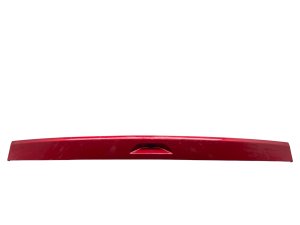 2022-2025 Ford F-150 Lightning Red Upper Tailgate Trim Panel with Release Button Assembly - Rear (Used OEM)